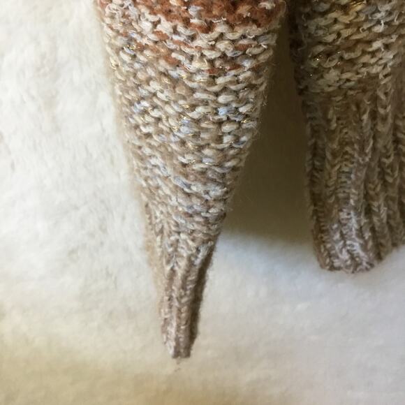 Anthropologie Pilcro Joyce V-Neck Sweater Neutral - Picture 5 of 16